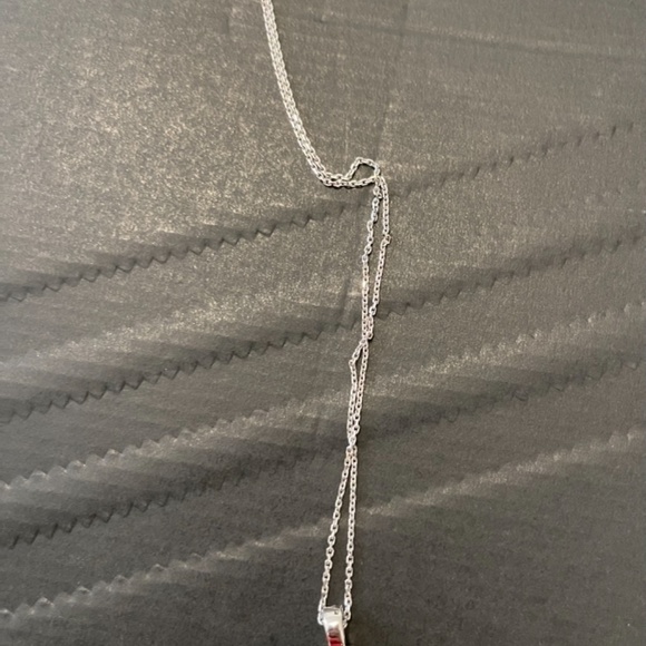 Swarovski Crystal Pave Cross Pendant Necklace - Picture 3 of 4